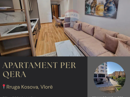 🏡 Apartament 2+1 me Qira në Skele, Vlorë