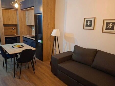 apartament 1+1 me qira prane Mangalemit
