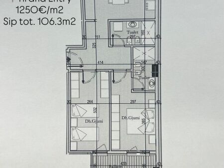 shitet apartament tek tirana entry ish dogana  me lire se firma e ndertimit !!!