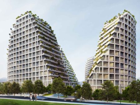 Njesi Komerciale / Dyqan me Qira ne Lake View Residence, Liqeni Artificial