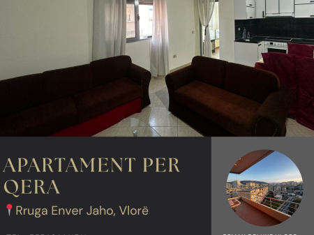 🏡 Apartament 2+1 me qira në Vlorë – Pranë Fjortes