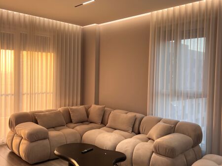 Jepet me qira super apartament 2+1+2 TRIO TOWER NE DON BOSKO 90.000 LEKE