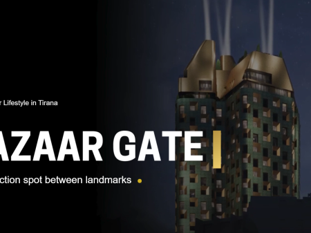 ▫️ SHITET APARTAMENT 1+1 – Bazaar Gate, Qendër Tiranë