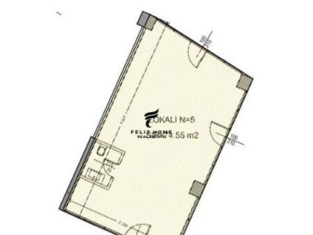 SHITET DYQAN 74.55M2 YZBERISHT 450.000 EURO FH-59066