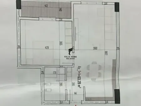 SHITET APARTAMENT 1+1 PASKUQAN 84.000 EURO FH-59176