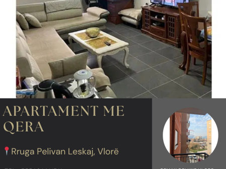 🌟 Apartament 2+1 me Qira në Skele, Vlorë – Me Garazh! 🌟