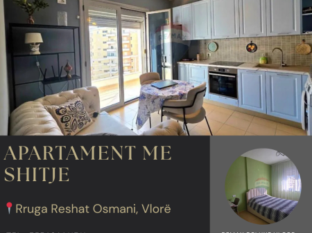 Apartament 1+1 për Shitje pranë Lungomare, Vlorë