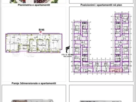 FOR SALE APARTMENT 2+1 KAVAJES STREET 181,500 EURO FH-59200