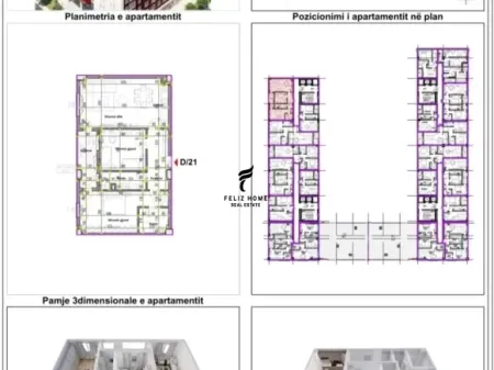 FOR SALE APARTMENT 2+1 KAVAJES STREET 273,000 EURO FH-59240
