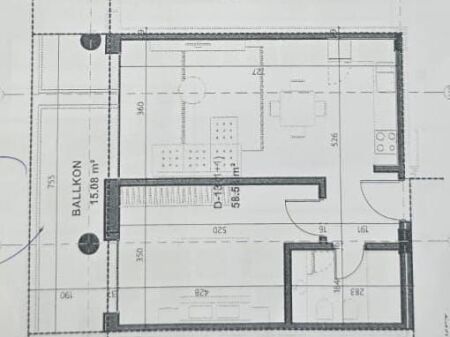 OKAZION SHITET APARTAMENT 1+1 PRANE MARINES ORIKUM