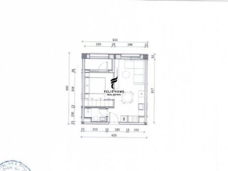 SHITET APARTAMENT 1+1 ALI DEMI 84.000 EURO FH-59247