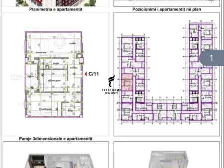 FOR SALE APARTMENT 2+1 KAVAJES STREET 228,000 EURO FH-59232
