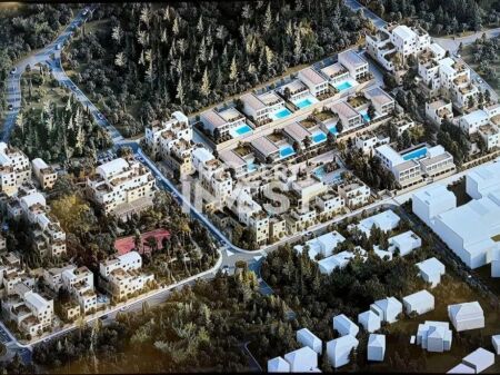 Shitet Apartament 1+1 Square Village, Santorini 2 ne Dhermi, Drymadhes