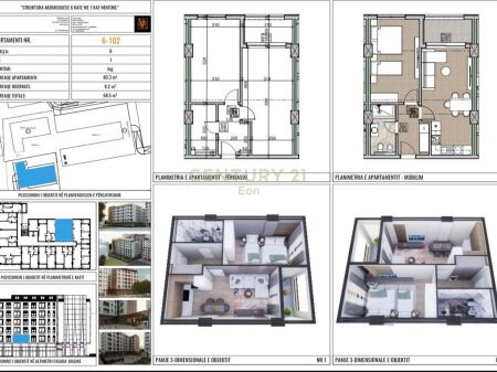 EXLUZIVE SHITET APARTAMENT 1+1 TEK VM REZIDENCE ,NE GOLEM!
