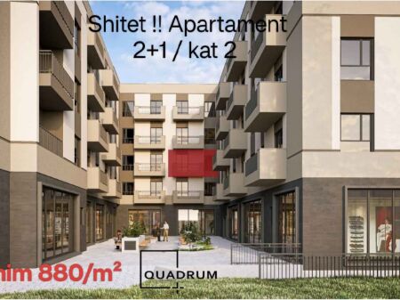 Shiten Apartamente 2+1 ne faze sovaje