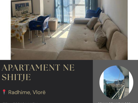 🌊 Apartment with Magical Sea View in Radhimë – An Opportunity Not to Be Missed!