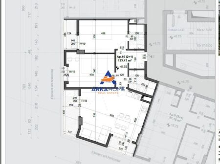 APARTAMENT NË SHITJE – ORGANIZIM FUNKSIONAL " MEIS GARDEN REZIDENC " 202620 EURO