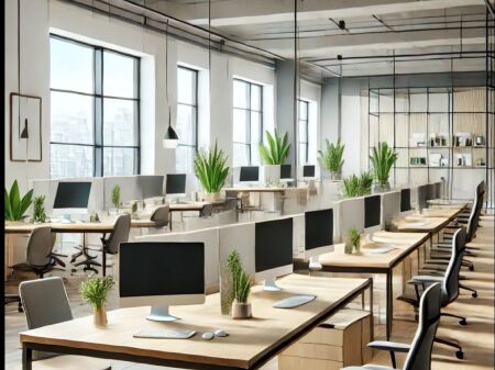 OFFICE FOR RENT 1000 M2 KAVAJES ROAD 10,000 EURO FH-64476