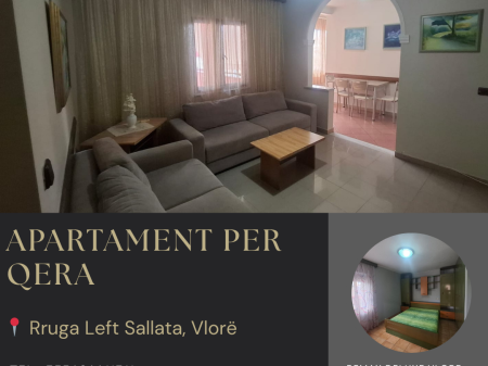  Appartamento 2+1 in Affitto a Lungo Termine – Vicino alla Scuola di Musica, Vlora