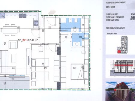 SHITEN 4 APARTAMENTE KLERINGU NË QENDER KAMEZ