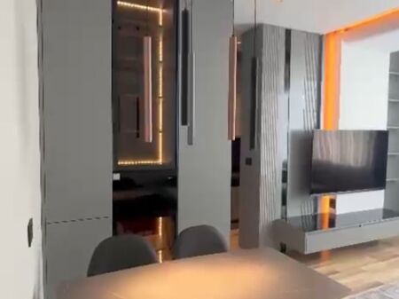 🏡 Apartment 1+1 with parking space for rent – near Air Albania Stadium