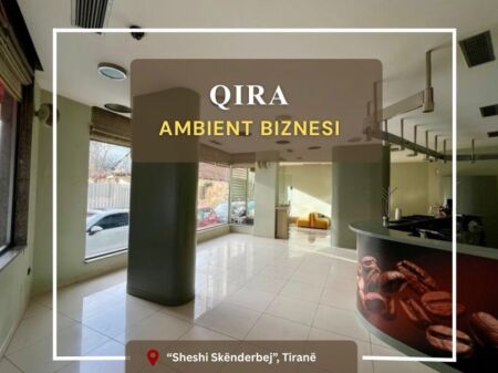 SUPER Ambient Biznesi me Qira, Sheshi Skenderbej.