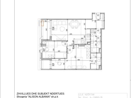 Apartament 2+1+2 ne shitje , Tirana Riverside Residences