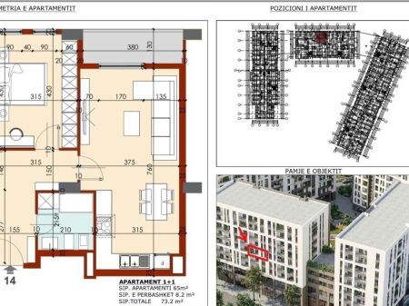 Apartment 1+1 for sale, Dibra Street, near Police Station No. 4, opposite Raiffeisen Bank