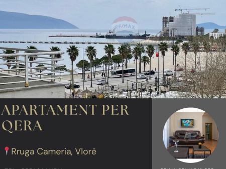 Apartment 2+1 for Rent – Lungomare, Vlorë