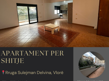 Apartament 2+1+2 për Shitje – Pranë Universitetit të Shkencave / Shkollës Mjekësore, Vlorë