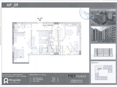 Apartament për shitje 2+1 Paskuqan