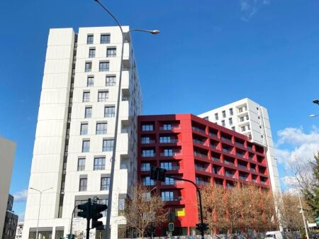 For sale, Apartment 2+1+2, Arlis Complex, Pharmacy 10, Dibra Street, Tirana.