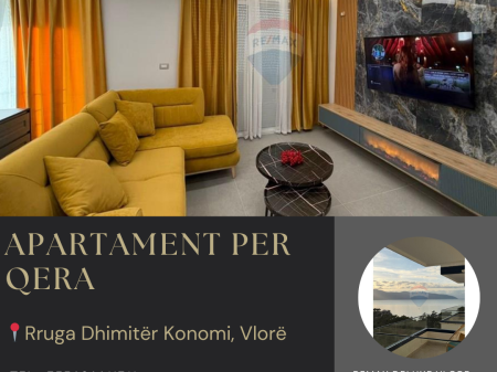 Apartment 1+1 for Long-Term Rent – Cold Water, Vlora