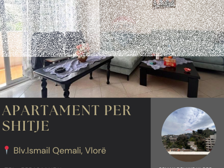 🏡 Apartament 1+1 për Shitje në Qendër të Vlorës – Pranë Xhamisë