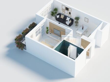 For sale, Apartment 1+1, Commune of Paris, Tirana