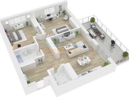 Shitet , Apartament 2+1+Depo, Bulevardi Bajram Curri, Tiranë.