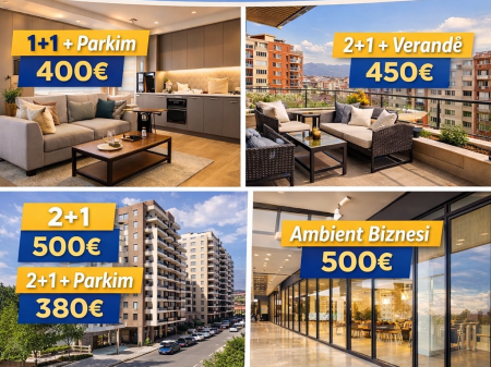 Jepen me qira apartamente dhe ambient biznesi në Univers City, një nga zonat më të reja dhe në zhvillim në Tiranë!