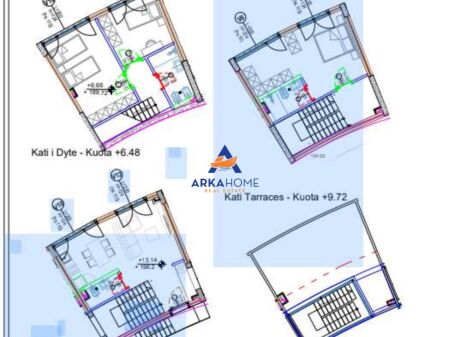 SHITET TRIPLEX 3+1+VERAND " KODRA E DIELLIT 2" 300.000 EURO