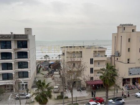 Apartment 2+1+2T with Two Balconies with sea view for sale in Beach, Durrës.