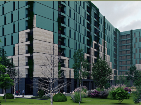 🏡 Shitet apartament 1+1 te Riverside Residence, Ish Parku