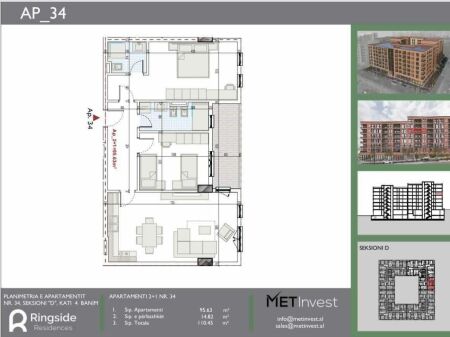 VENDESI APPARTAMENTO 2+1+2 - PASKUQAN, TIRANA