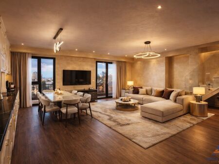 EXCLUSIVE !!! DUPLEX 3+1+2 BALCONIES FOR SALE "GARDEN BUILDING, KAVAJËS STREET" NEGOTIABLE PRICE