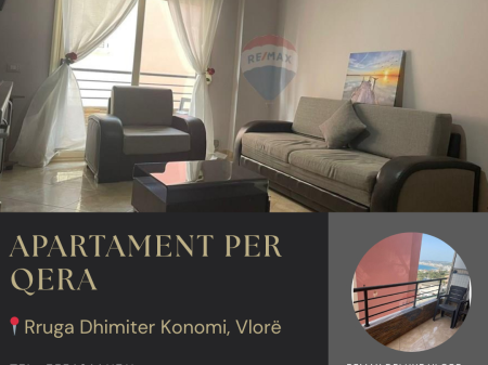 🌊 Apartament 1+1 me Qera – Ujë i Ftohtë, Vlorë