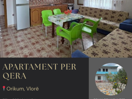 🌊 Apartament 1+1 me Qera në Orikum