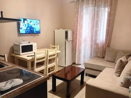 🏡 Jepet me Qira Apartament 1+1 ne Bllok, ne Zonat me te mira te Tiranes,
