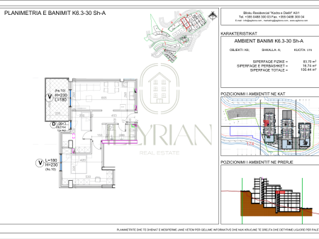 2+1 Apartment for sale – Kodra e Diellit