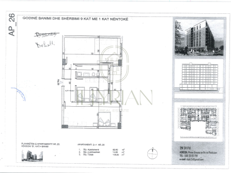 2+1 Apartment for sale in Paskuqan – At slab phase, ideal investment opportunity