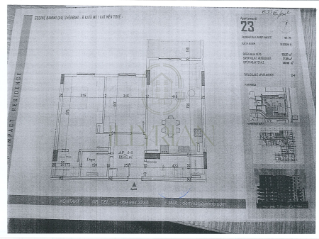 Appartamento moderno 2+1 a Kamëz, nuovo progetto in costruzione