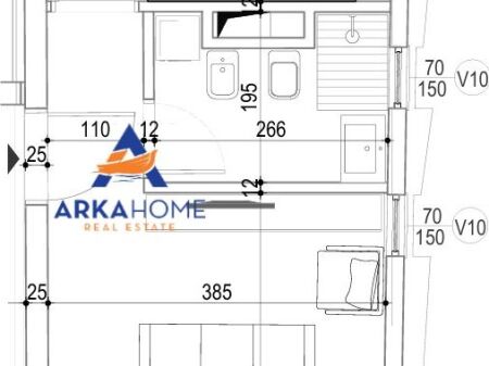 FOR SALE APARTMENT 1+1+BALCONY "COMMUNE OF PARIS" 198,640 EURO