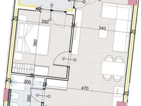 Affitto | Appartamento 1 + 1 | Paskuqan | 92300 €/mese